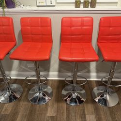 Bar Stools Set Of 4 