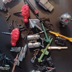 Action Figure Weapons Lot