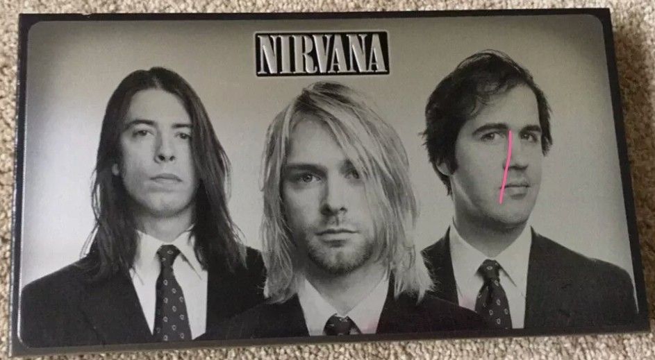 NIRVANA Collectors item With the Lights Out ~ 4 Disc Long Box Set with Booklet 1 DVD 3 CD's