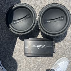 2 10’s And 800 Watt Amplifier