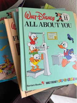 Walt Disney Fun-To-Learn Library multiple Volumes: All About You