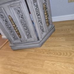 Antique old school End table