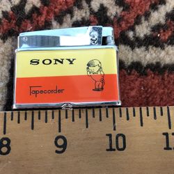 Vintage Sony Lighter Prince Mfg Japan Coronet Ribbon A