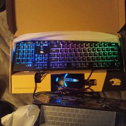 LED RGB Gaming keyboard &Mouse Combo
