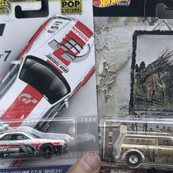 Hot Wheel Premium  LED Zeppelin And GTR 