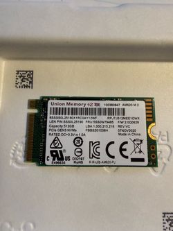 Union Memory SSD card