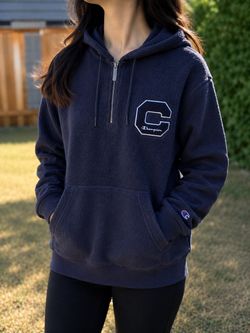 Champion Women’s Sherpa Fleece Hoodie – Black