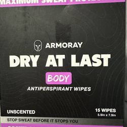  Armoray Antiperspirant Wipes