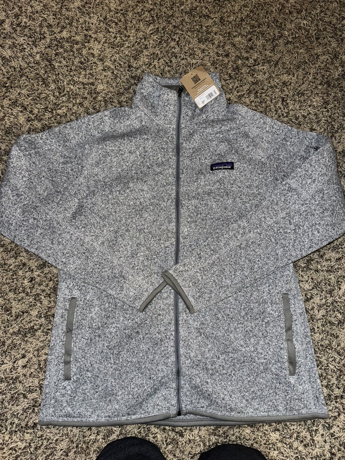 Women’s Patagonia Better Sweater Birch White Brand New Large