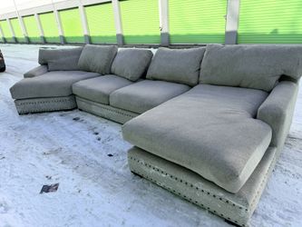 Oversized Luxury Sectional Sofa – Modular, Deep Seating