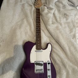 Purple Electric Guitar