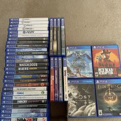 PS4 Games $15-$25 Each 