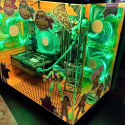 Teenage Mutant Ninja Turtles TMNT Theme Gaming PC / Emulation Station

Snes , N64 , GameCube , PS2 , PSP , Switch Emulators installe