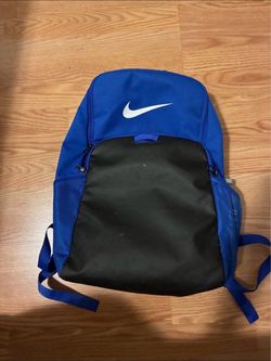 Blue Nike backpack