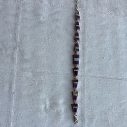 Is Sterling Silver Bracelet/fire Opal