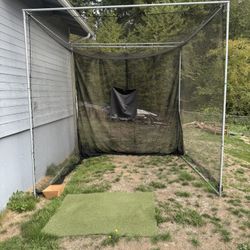 Golf Practice Cage