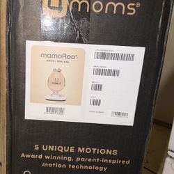 4moms MamaRoo Multi-Motion Baby Swing, Bluetooth Enabled with 5 Unique Motions, Birch