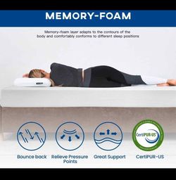 Memory Foam Mattress Topper