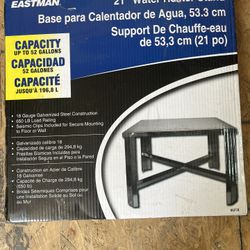 21 “ WATER HEATER STAND  (2 Items)