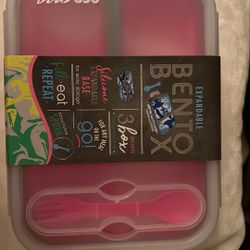 EcoOne 3 Compartment  Silicone Expandable Bento 🍱 Box