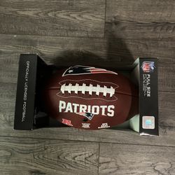 NFL Full size Football ( Patriots)