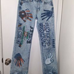 1 Of A Kind Custom Jeans 