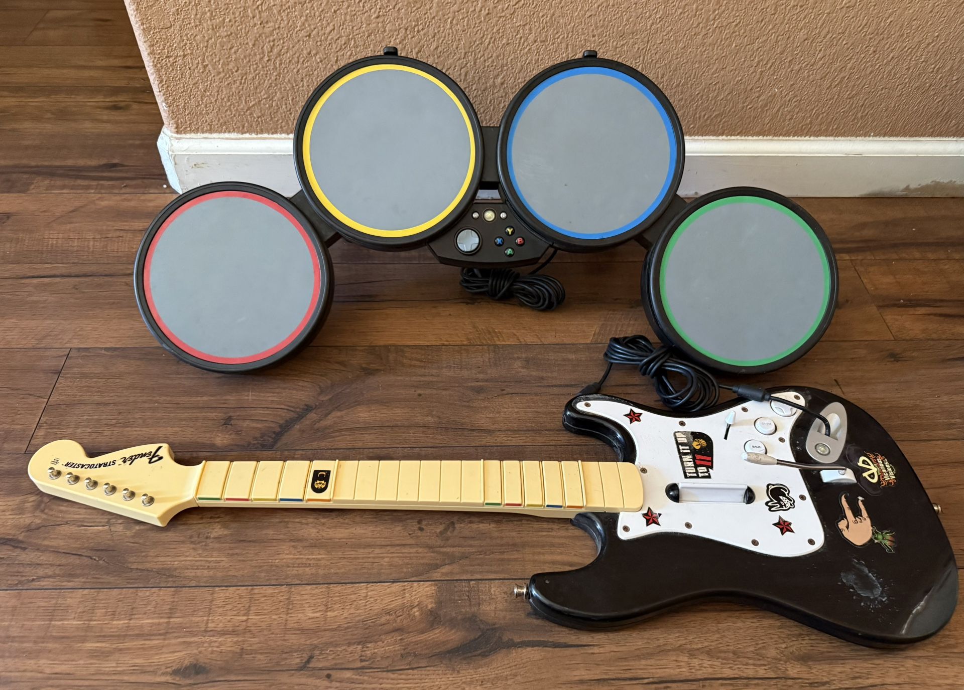 Xbox 360 Rockband Bundle Untested 