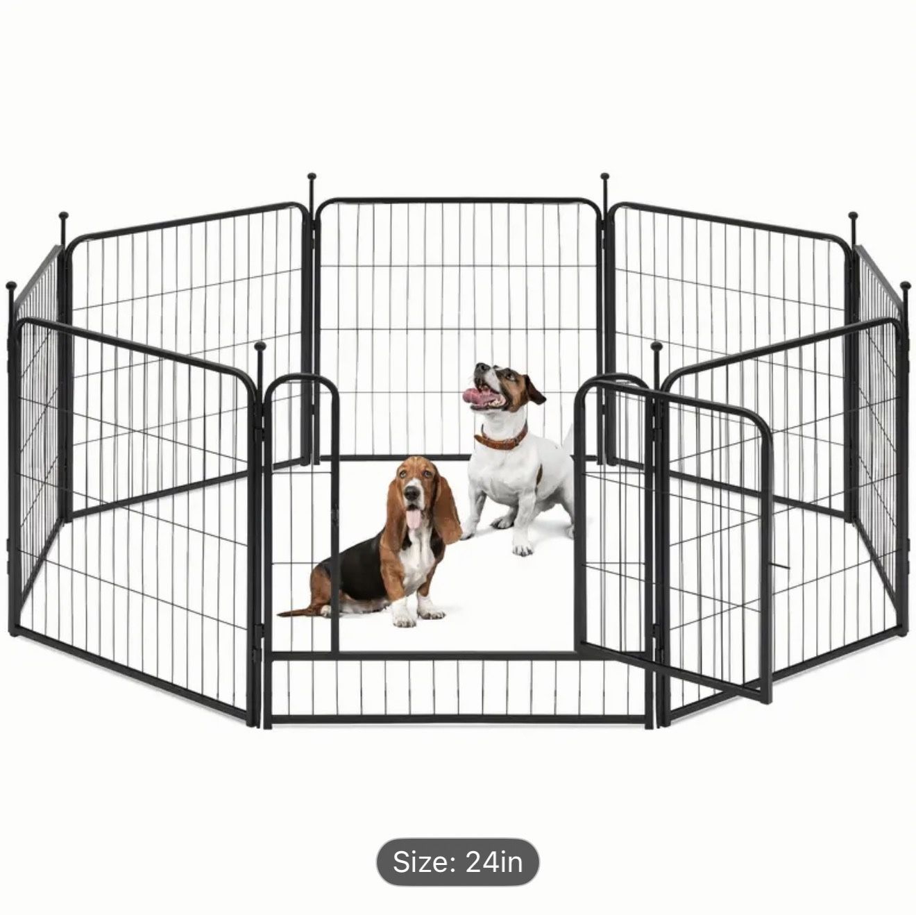 NEW In Box 8 Panel 24” High Pet Playpen/play Yard