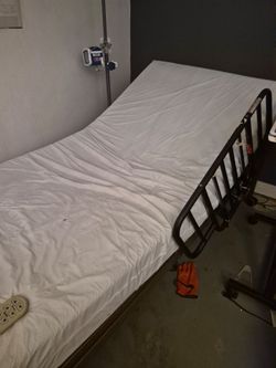 Invacare Fully Assembled Hospital Bed - Great Condition