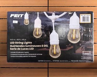 Feit Electric 48ft LED String Lights