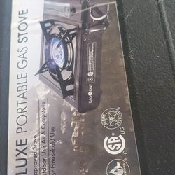 Deluxe Portable Gas Stove- Outdoors