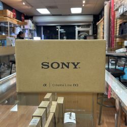 Sony FX3 Cinema Camera