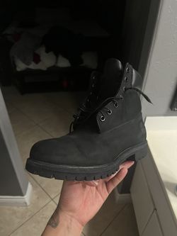 Black Timberland Boots