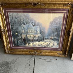 Thomas Kincaid lithograph Numbered 