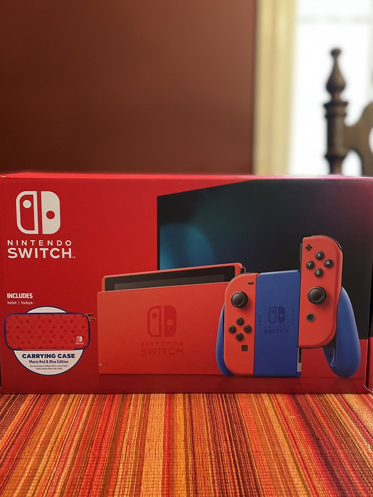 Nintendo Switch - Mario Red & Blue Edition - Brand New - In hand - Limited Edition