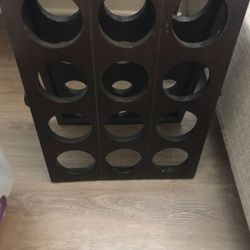 Wooden 12 Bottle Wine Rack