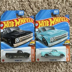 Hot wheels C10 trucks