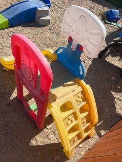 Toddler baby little tikes playground slide
