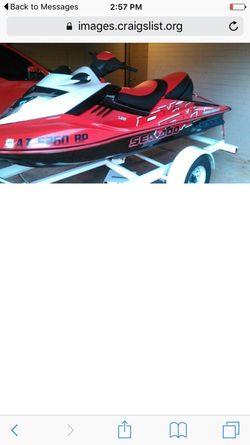 Seadoo rxt TURBOCHARGED