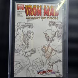 Iron Man: Legacy of Doom #1 6/08 Variant New York Comic-Con Edition CGC  9.8