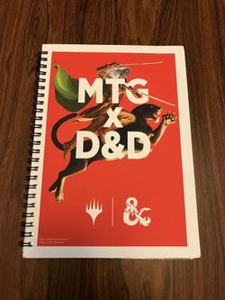 D&D MTG Notebook