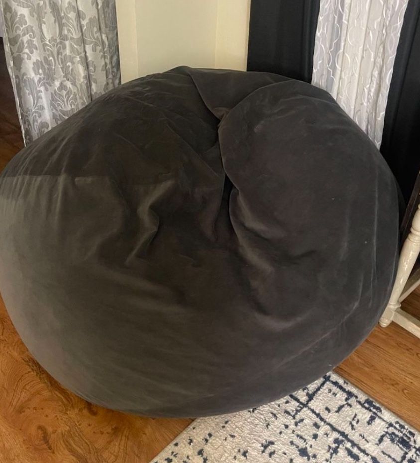 Gray Bean Bag