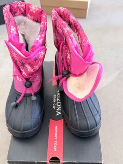 Girl's Frozen Elsa & Anna Snowflake Rain Boots