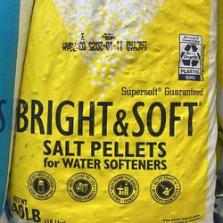 Soft water salt