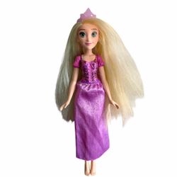 Disney Princess Tangled Rapunzel Royal Shimmer Glitter Doll Crown Skirt 10in