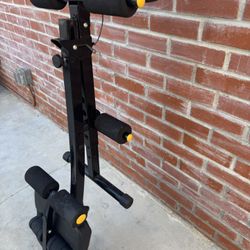 Abdominal Trainer Crunch Roller Sit-Up Machine Home Gym ABS Workout Equipment