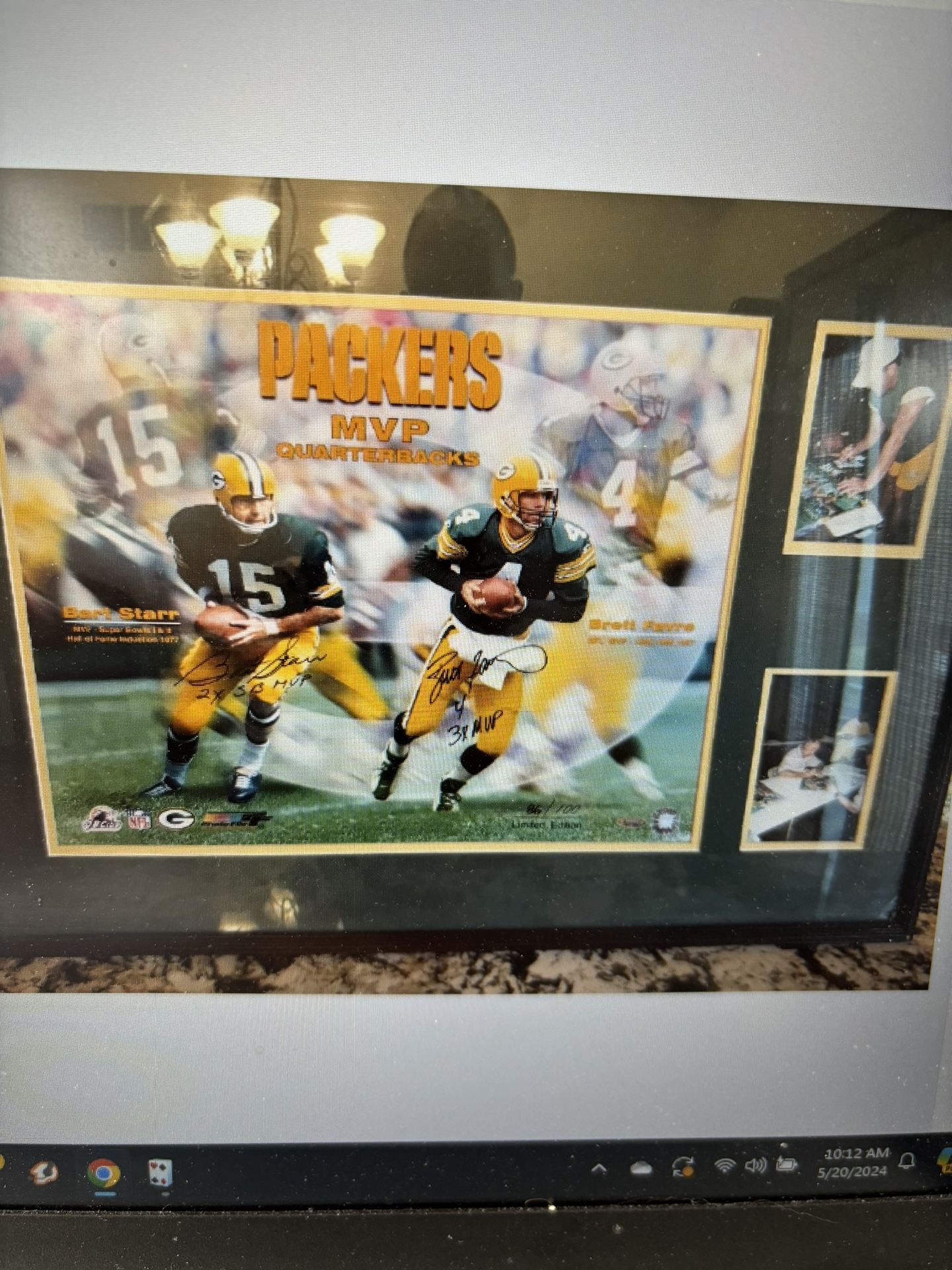 Packer Authentic 2 Hall Of Fame QB’s - $300 (Scottsdale)