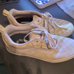 Classic Checkers Vans Off The Wall Used $10 Size 9
