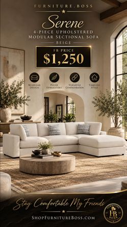 Cloud Sectional - 4pc Modular