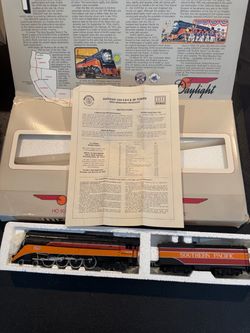 HO BACHMANN 41-0550-D9 GS4 4-8-4 STEAM LOCOMOTIVE SOUTHERN PACIFIC SP DAYLIGHT